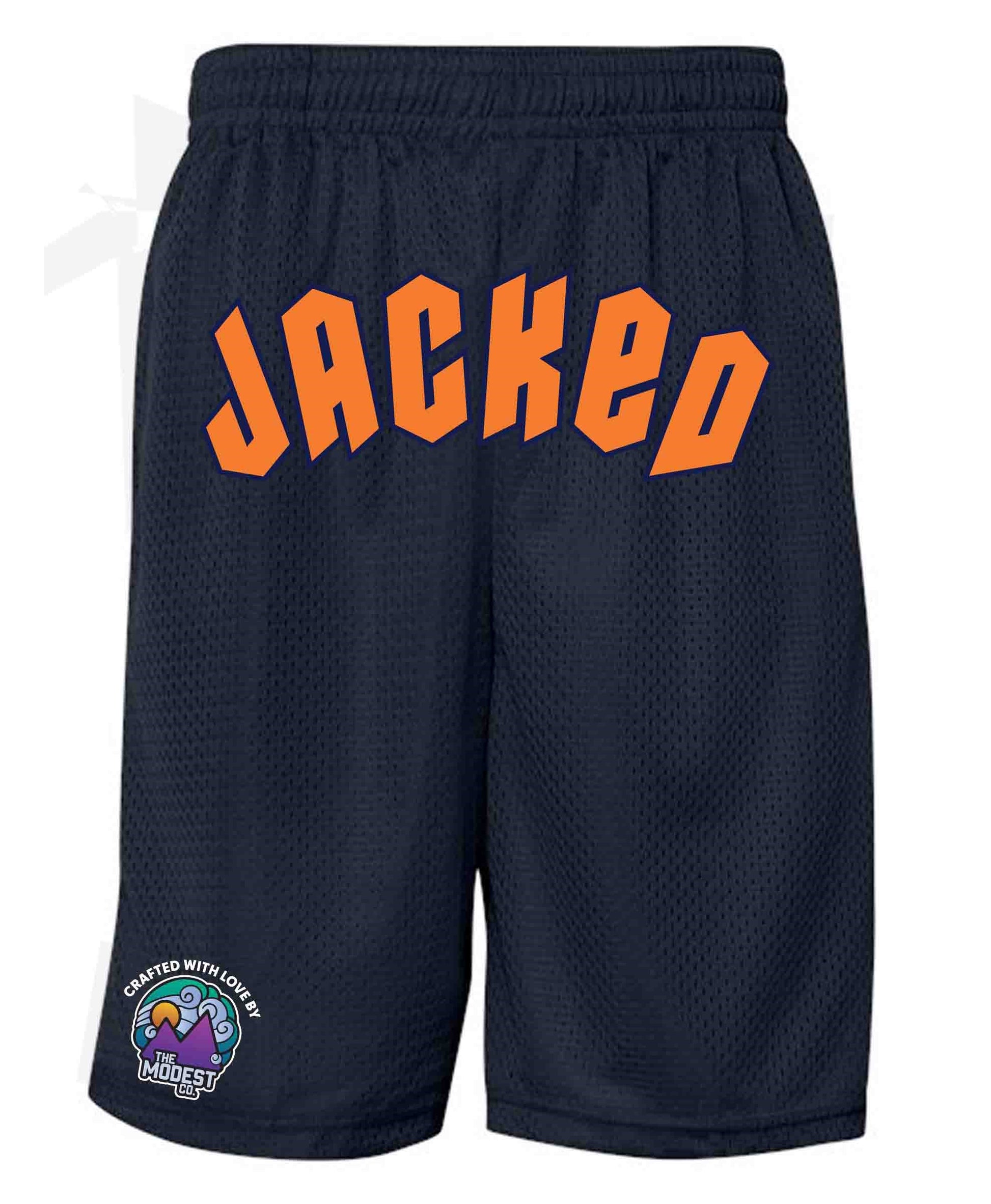 Jacked Logo Classic Basketball Shorts - Comfort & Style