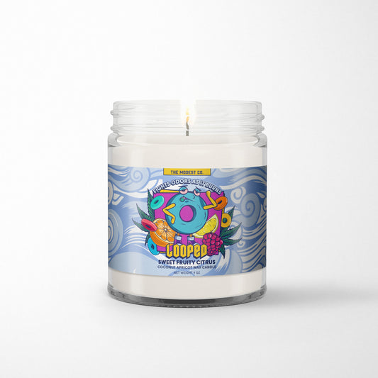 Looped Odor Killing Candle - Fruity Loops Cereal Scent